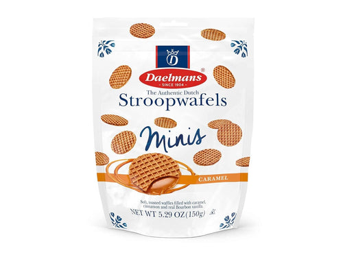 Daelmans Mini Caramel Stroopwafels, 5.29 oz