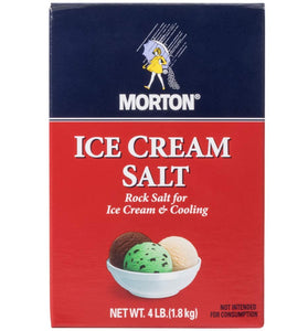 Morton - Ice Cream Salt - 4 lbs. (Pack of 2)