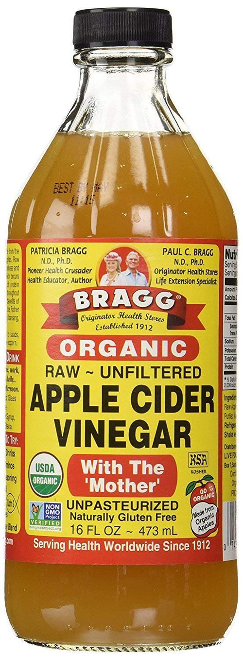 Bragg Organic Raw Apple Cider Vinegar, 16 oz