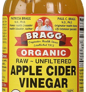 BRAGG Organic Raw Apple Cider Vinegar, 16 Ounce