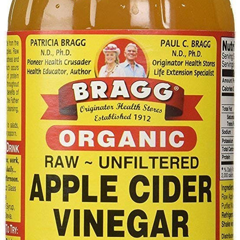 BRAGG Organic Raw Apple Cider Vinegar, 16 Ounce