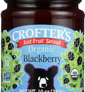 Crofters Fruit Sprd Blckbry Org