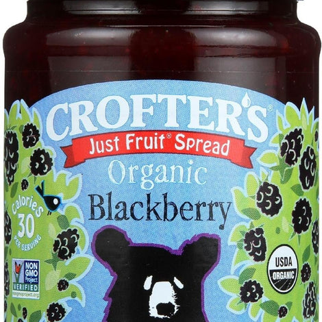 Crofters Fruit Sprd Blckbry Org