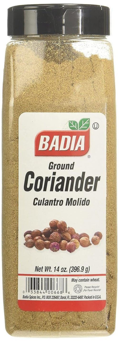Badia Ground Coriander, 14 oz