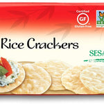 Ka-Me Gluten Free Rice Crackers, Sesame, 3.5 Ounce