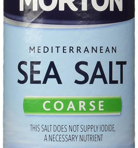 Mortons Sea Salt Coarse (Pack of 2)