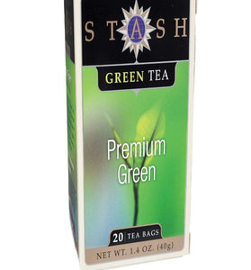 Stash Premium Green Tea, 20 Tea Bags Per Box