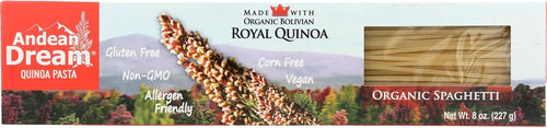Andean Dream Organic Quinoa Spaghetti, 8 oz (Pack of 3)