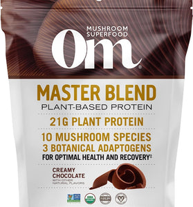 Om Mushroom Superfood Master Blend Mushroom Capsules Supplement