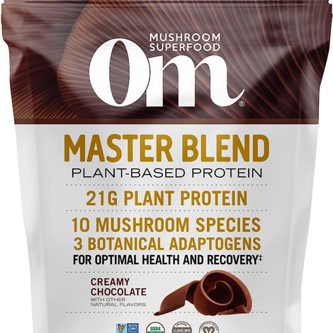Om Mushroom Superfood Master Blend Mushroom Capsules Supplement