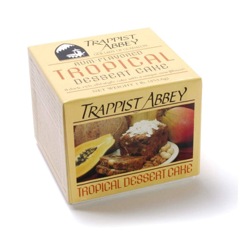 Trappist Abbey Rum Cake with Tropical Fruits and Nuts, 1 lb