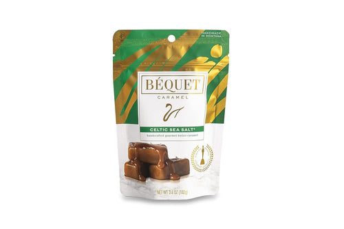 Béquet Celtic Sea Salt Caramels, 3.6 oz Pouch