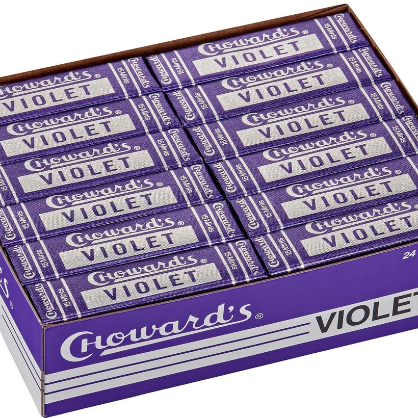 Choward's Violet Mints Candy (Pack of 24)