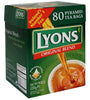 Lyons Pyramid Tea, Original Blend, Tea Bagss, 80-Count Package (Pack of 3)