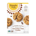 Simple Mills Almond Flour Baking Mix, Chocolate Chip Cookie Dough Mix - Gluten Free, Plant Based, 9.4 Ounce (Pack of 1)