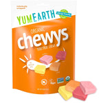 YumEarth Organic Chewys Fruit Flavored Chews, 5oz Sup, Allergy Friendly, Gluten Free, Non-GMO, Vegan, No Artificial Flavors or Dyes (Pack of 1)