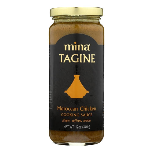 Mina Moroccan Chicken Tagine Simmer Sauce, Ginger Saffron, 12 oz