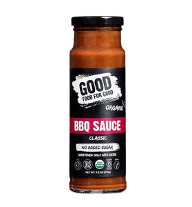 GOOD FOOD FOR GOOD Organic Classic BBQ Sauce, 9.5 OZ