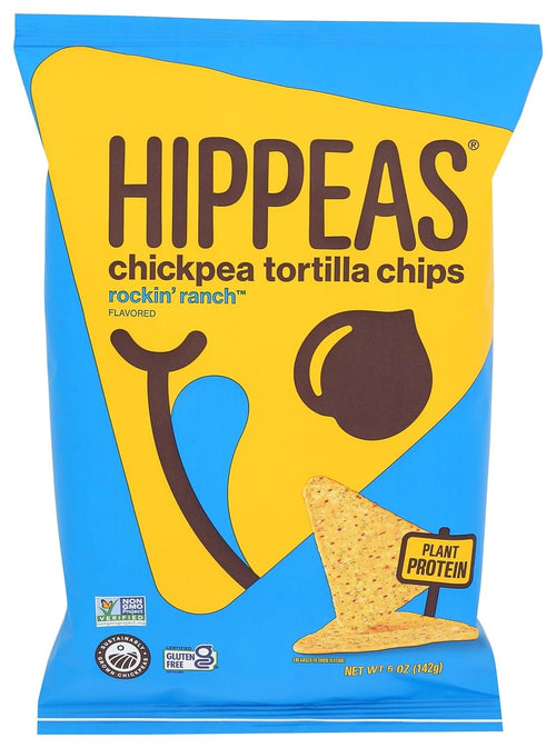 HIPPEAS Rockin' Ranch Chickpea Tortilla Chips, 5 oz