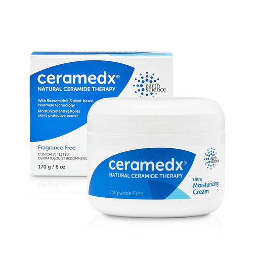 Ceramedx Ultra Moisturizing Ceramide Body Cream, Unscented, 6 oz Jar