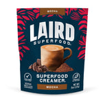 Laird Superfood Non-Dairy Coffee Creamer Mocha, Shelf-Stable Superfood Non-Dairy Powder Creamer, Gluten Free, Non-GMO, Vegan, 8 oz. Bag, Pack of 1