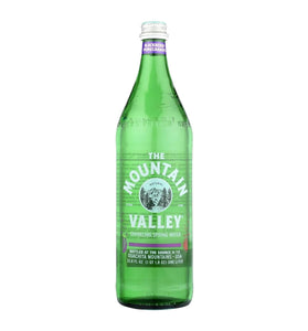 Mountain Valley Water, Water Spring Glass, 33.8 Fl Oz