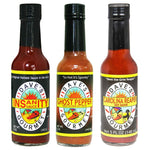Dave's Gourmet Hot Sauce Sets From Mild to Medium to Hot to Insanity Hot sauce Sets for the Hot Sauce Lover