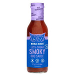 Noble Made Smoky BBQ Cooking & Dipping Sauce, Whole30 Approved, Paleo, Certified Gluten Free, Dairy and Soy Free, Vegan, Keto, 13 Oz Glass Bottle (1 Count)
