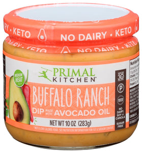 Primal Kitchen Buffalo Ranch Dip, 10 OZ