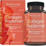 Reserveage Beauty, Collagen Replenish, Collagen Booster, Collagen Supplement for Skin Care and Hair Growth, Supports Natural Elastin Production, 120 (30 Servings)