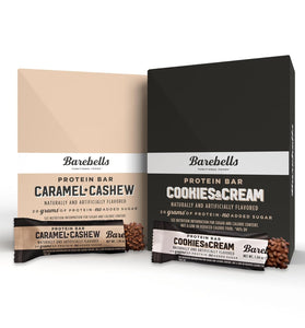 Barebells Caramel Cashew and Cookies & Cream - 24 Pack