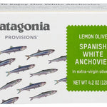 PATAGONIA PROVISIONS Lemon Olive Spanish White Anchovies, 4.2 OZ