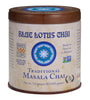 Blue Lotus Chai - Traditional Masala Chai - Makes 100 Cups - 3 Ounce Masala Spiced Chai Powder with Organic Spices - Instant Indian Tea No Steeping - No Gluten