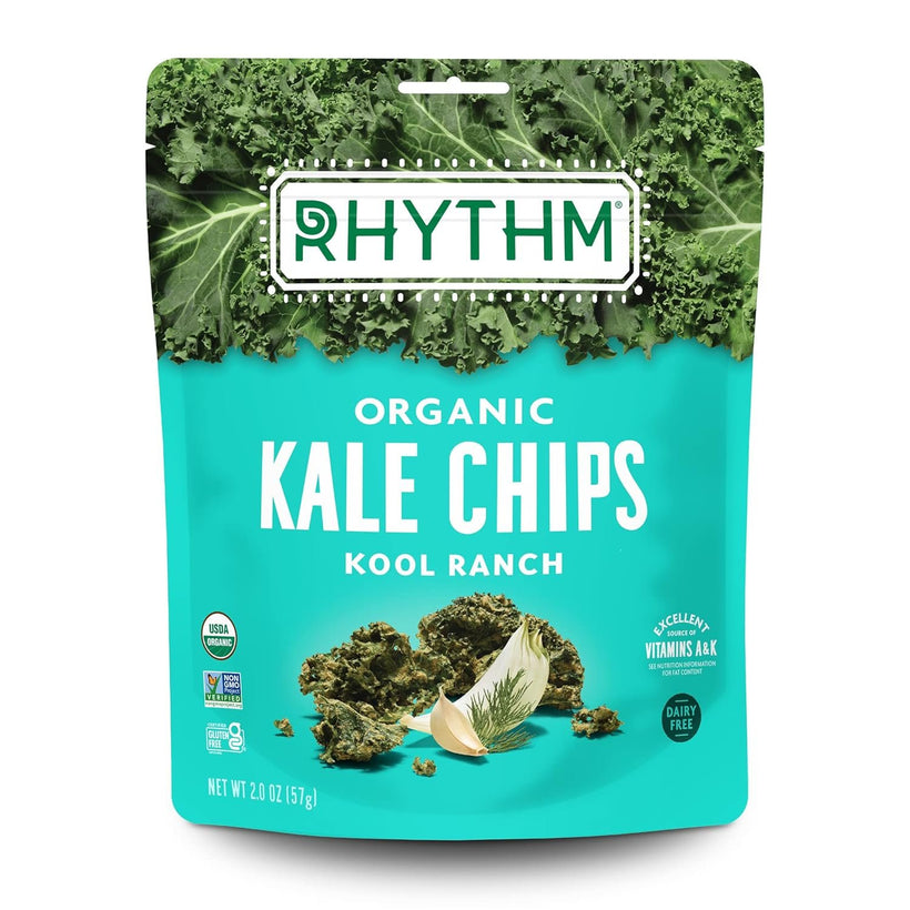 Rhythm Superfoods Kale Chips, Variety Pack