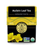 Buddha Teas - Mullein Leaf - Organic Herbal Tea - For Health & Wellbeing - With Antioxidants, Minerals & Vitamin C - Caffeine Free - 100% Kosher & Non-GMO - 18 Tea Bags (Pack of 1)
