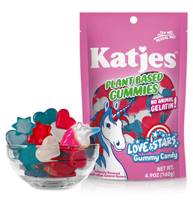 Katjes Plant Based Gummies, 4.9 oz Bags