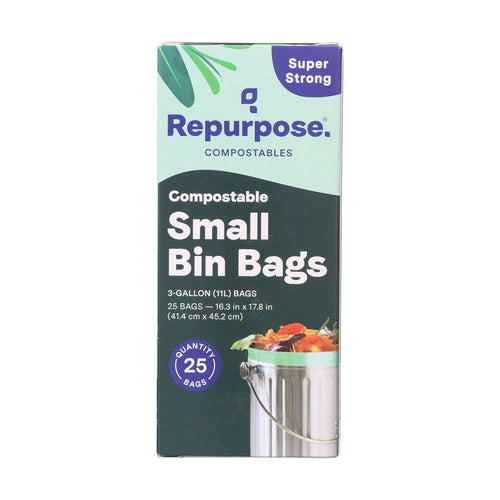 Repurpose Compostable 3 Gallon Food Scrap Bags, 25 Count