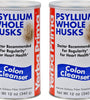 Yerba Prima Psyllium Whole Husks, Colon Cleanser 12 oz (Pack of 2) - All Natural Dietary Fiber, Pure Premium Psyllium, Lab-Tested Non-GMO, Gluten-Free Fiber, Made in The USA