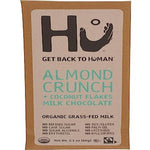 Hu Kitchen Organic Almond Crunch & Coconut Milk Chocolate Bar, 2.1 OZ
