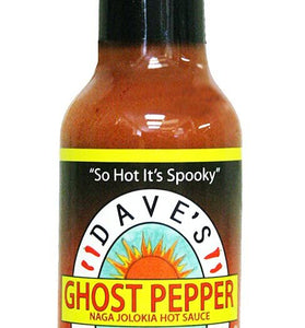 Dave's Ghost Pepper Naga Jolokia Hot Sauce 5oz