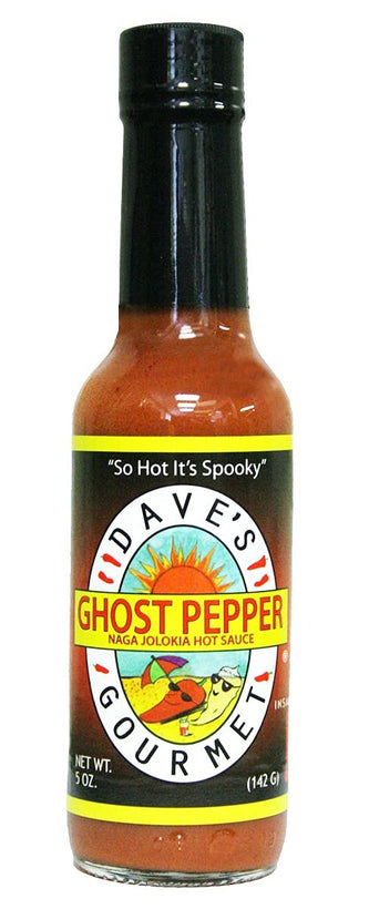 Dave's Ghost Pepper Naga Jolokia Hot Sauce 5oz