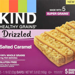 Kind Salted Caramel Drizzled Bars 5 Count, 5.8 OZ
