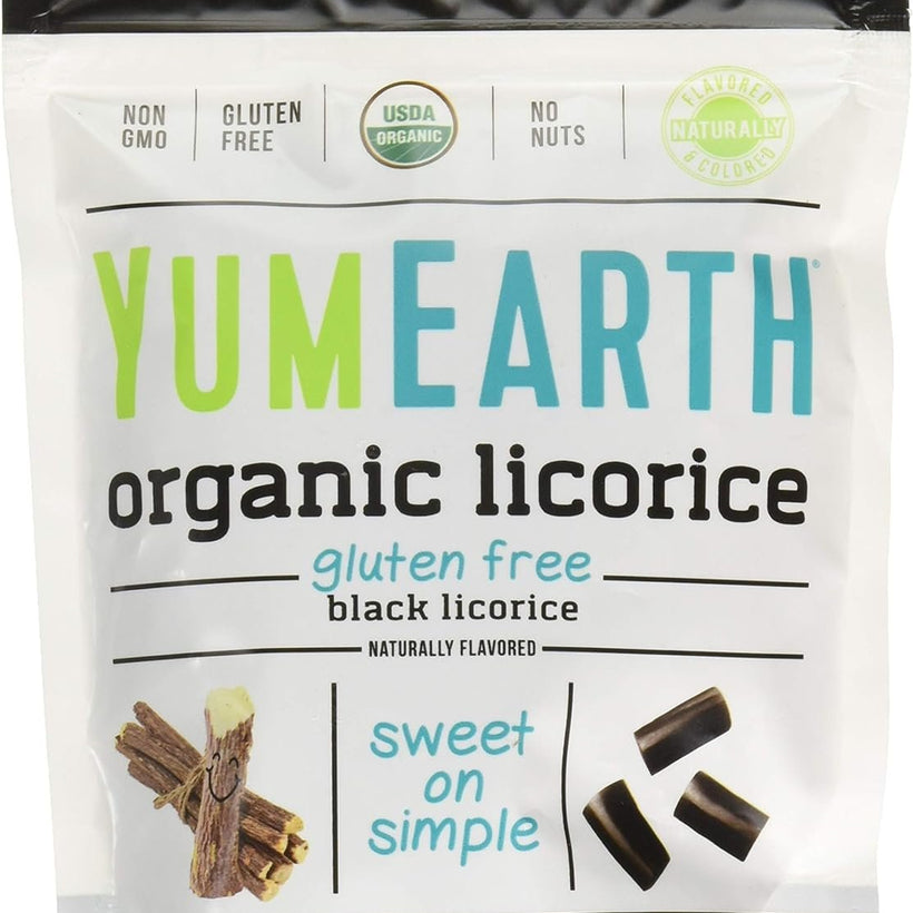 YumEarth Organic Licorice Black 5 Oz 142 G