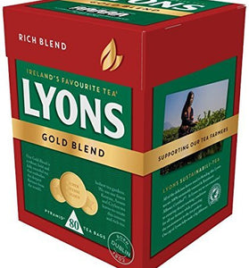 Lyons Gold 80 Tea Bags - Fast