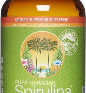 Nutrex Hawaii, Pure Hawaiian Spirulina Powder, Vegan, Supports Immune System, Heart, Cells and Energy, 16 Ounce