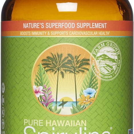 Nutrex Hawaii, Pure Hawaiian Spirulina Powder, Vegan, Supports Immune System, Heart, Cells and Energy, 16 Ounce