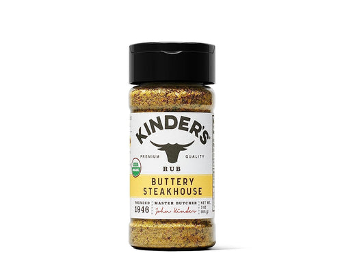 Kinder's Organic Buttery Steakhouse Rub, 3 oz