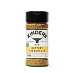 Kinder's Organic Buttery Steakhouse Rub, Premium Quality Seasoning, MSG Free and USDA Certified Organic, 3oz