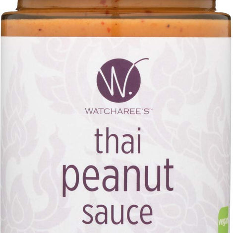 WATCHAREES SAUCE THAI PEANUT 12.8 OZ