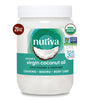 Nutiva Organic Coconut Oil 29 fl oz, Cold-Pressed, Fresh Flavor for Cooking Oil, Natural Hair Oil, Skin Oil, Massage Oil and, Non-GMO, USDA Organic, Unrefined Extra Virgin Coconut Oil (Aceite de Coco)